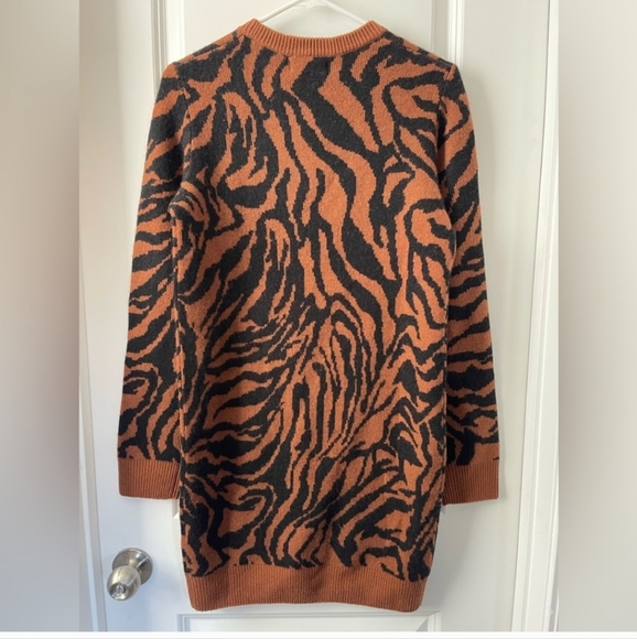 NAADAM Wool-Cashmere Animal Jacquard Sweaterdress NWT MSRP$425 - Picture 10 of 10